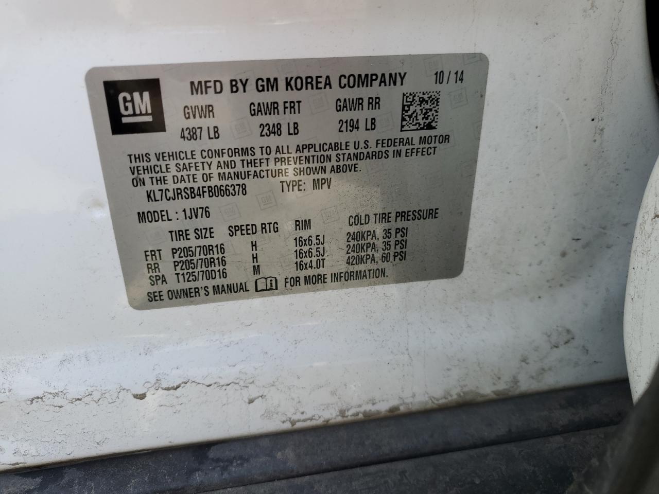 2015 Chevrolet Trax - Image 13