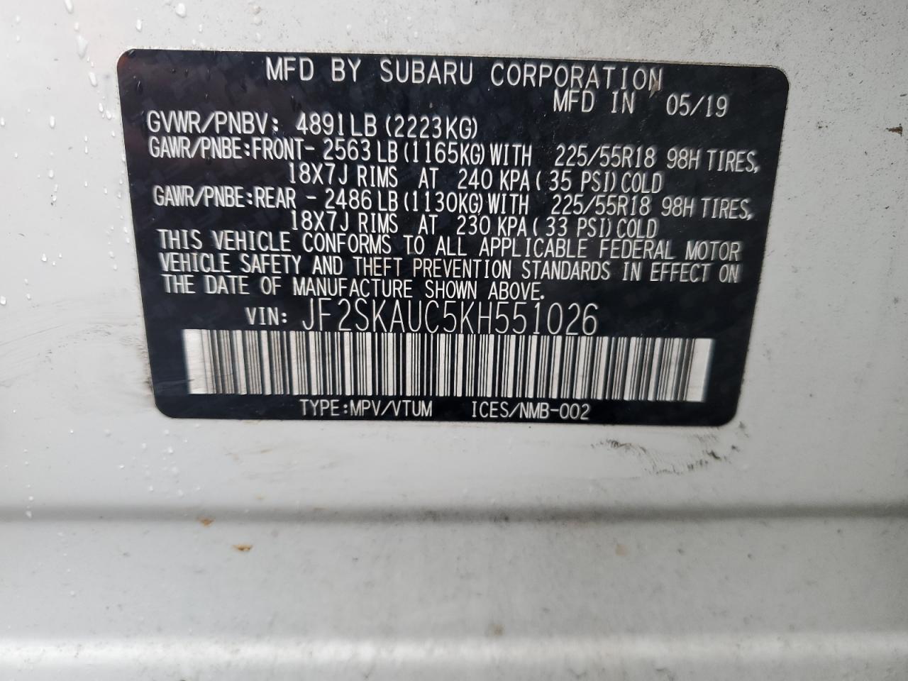 2019 Subaru Forester - Image 13