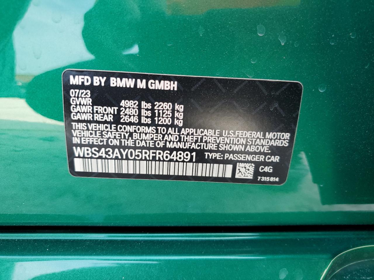 2024 BMW M3 - Image 14
