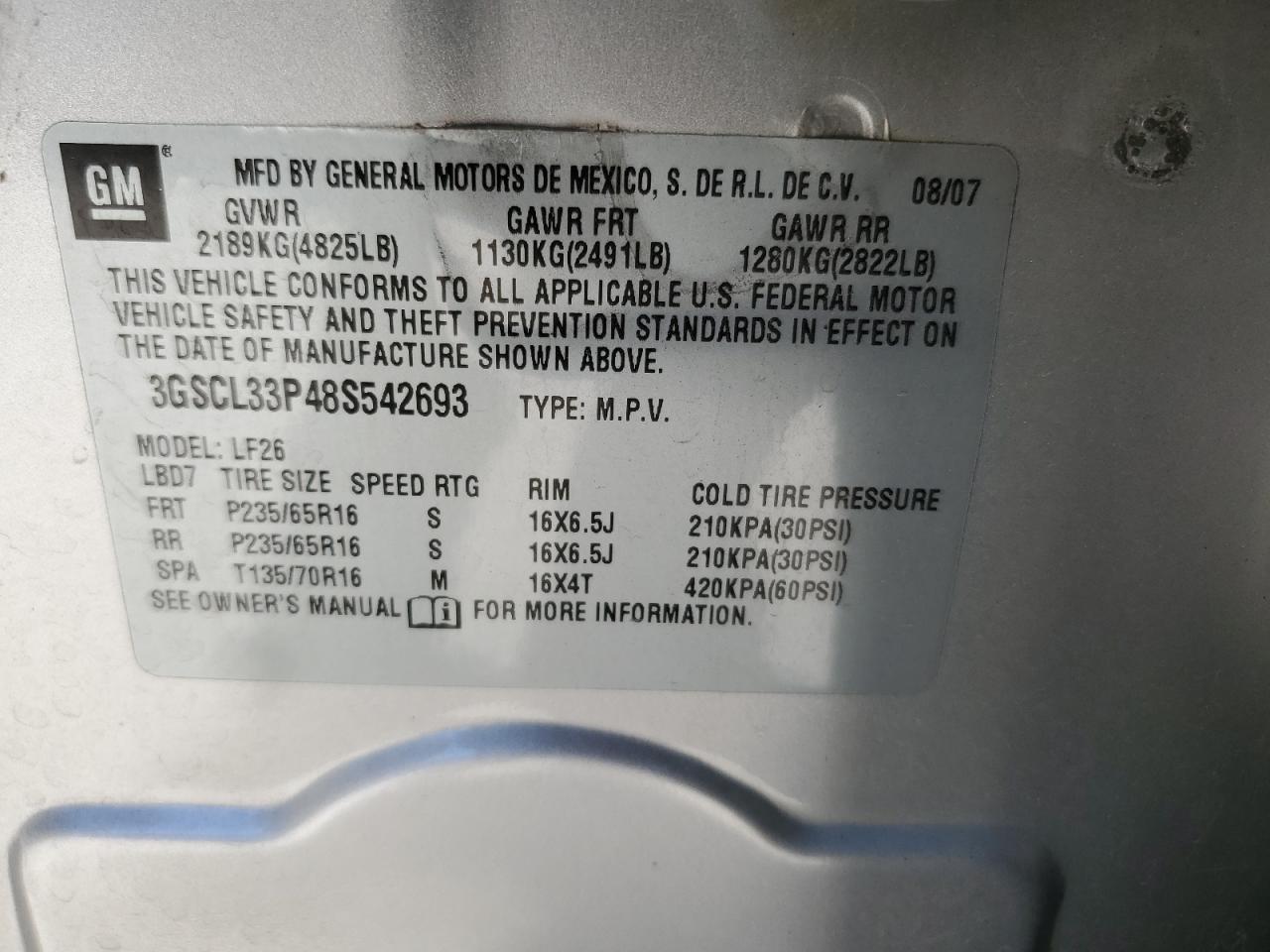 2008 Saturn VUE - Image 13
