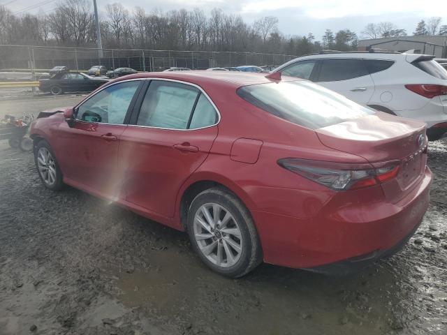  TOYOTA CAMRY 2023 Czerwony