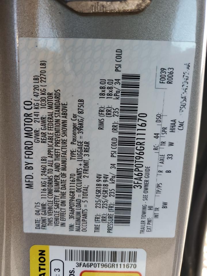 2016 Ford Fusion - Image 15