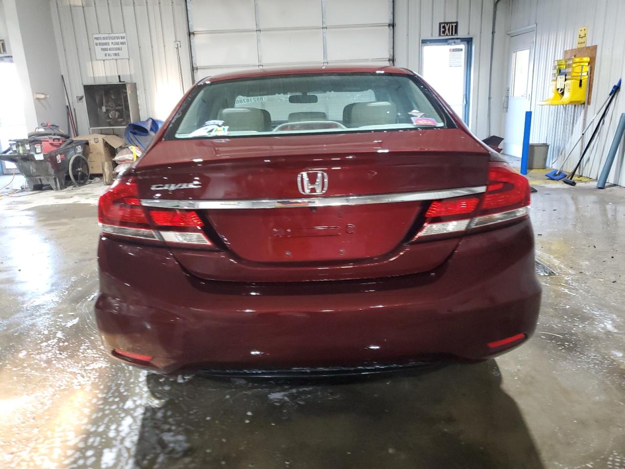 VIN 19XFB2F5XFE703642 2015 HONDA CIVIC no.6