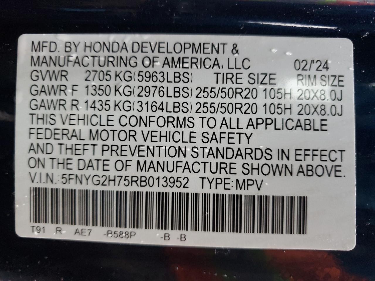 2024 Honda Pilot - Image 14