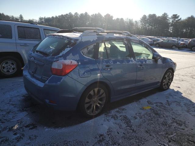 Кроссоверы SUBARU IMPREZA 2014 Синий