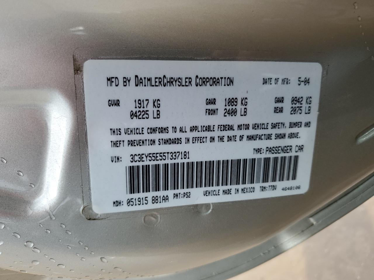 2005 Chrysler PT Cruiser - Image 12