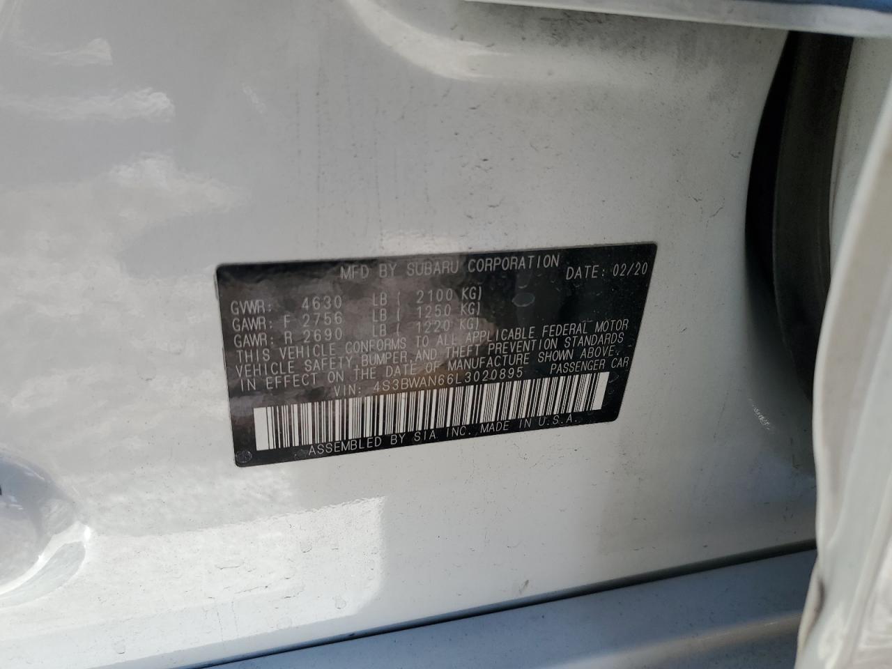 2020 Subaru Legacy - Image 14