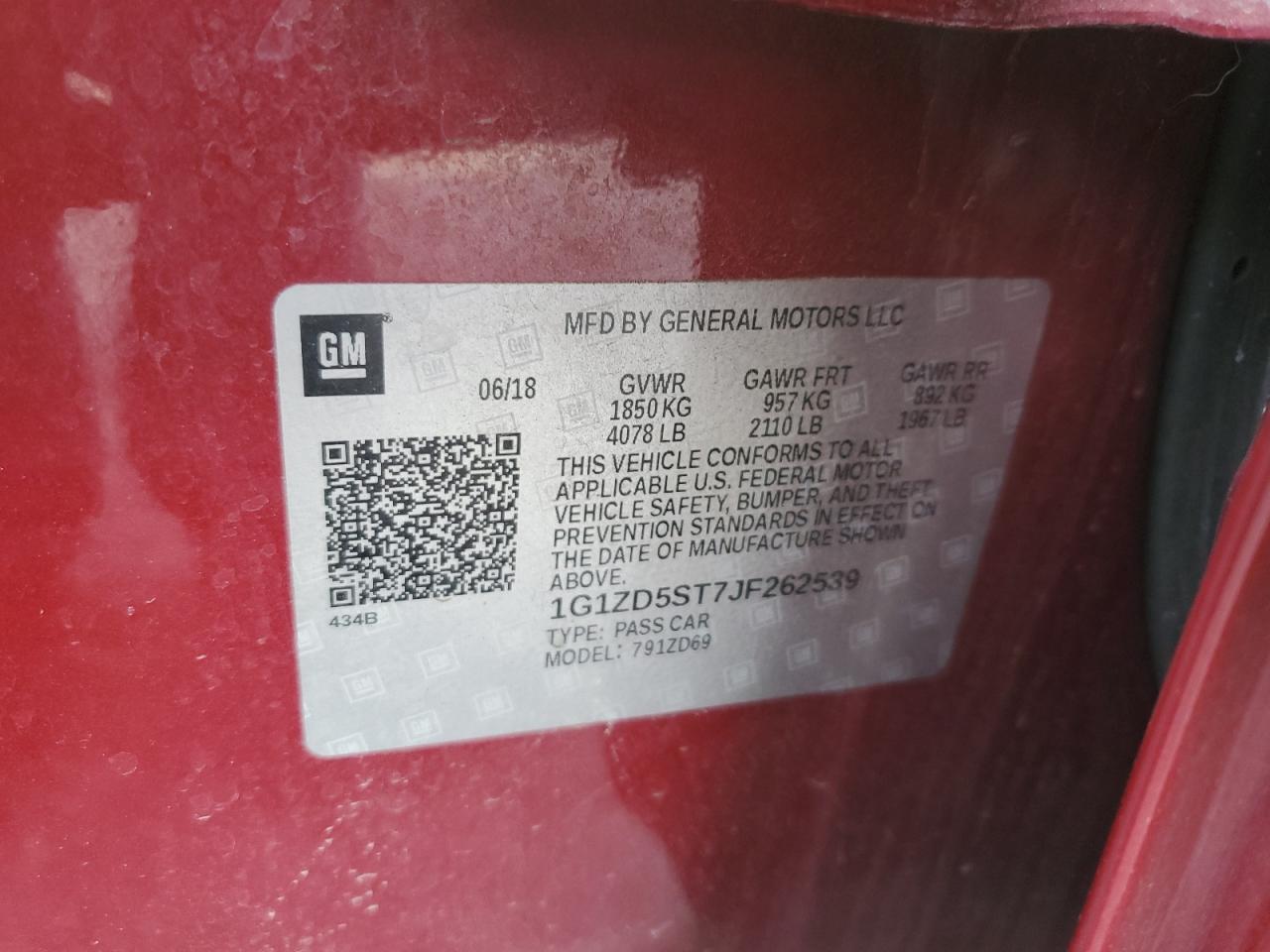 2018 Chevrolet Malibu - Image 13