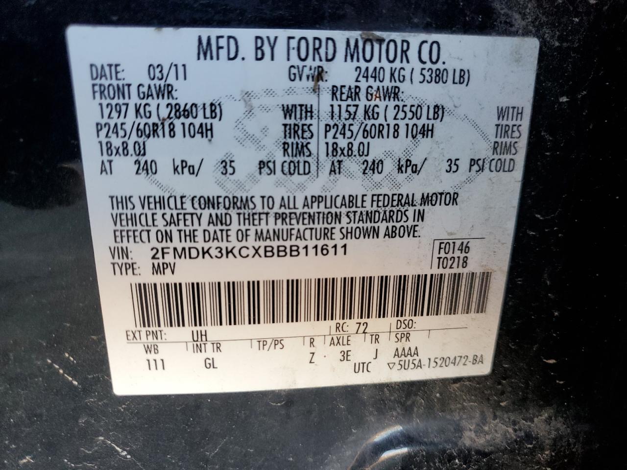 2011 Ford Edge - Image 14