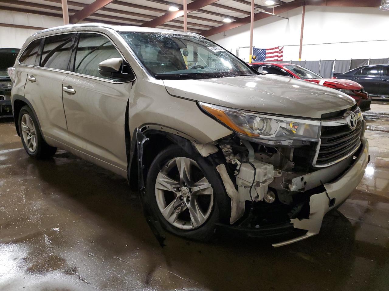 VIN 5TDDKRFH6ES053447 2014 TOYOTA HIGHLANDER no.4