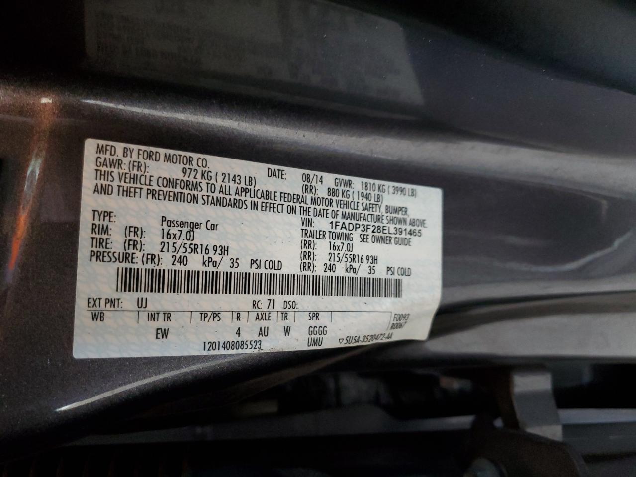 2014 Ford Focus - Image 12