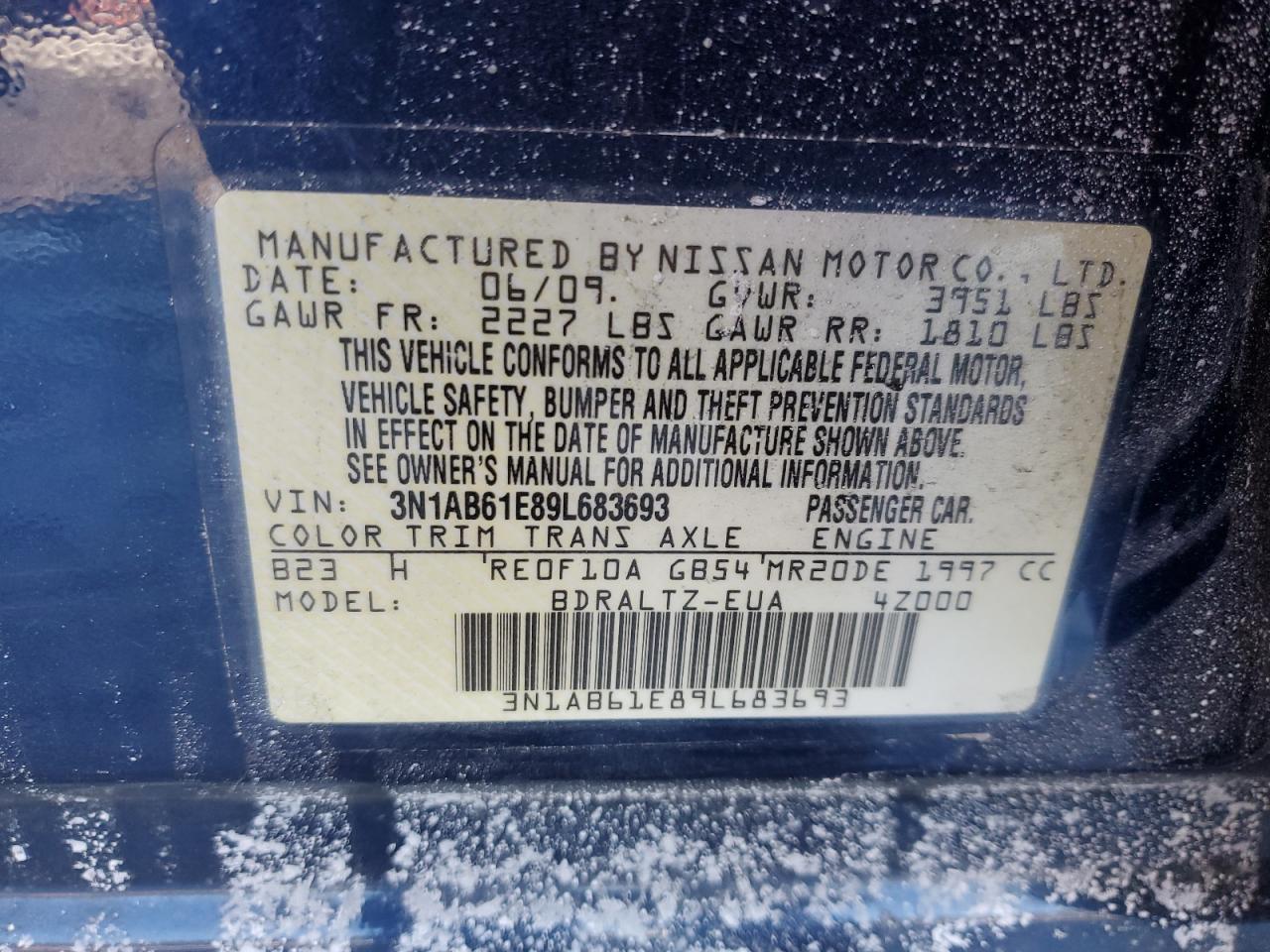 2009 Nissan Sentra - Image 13