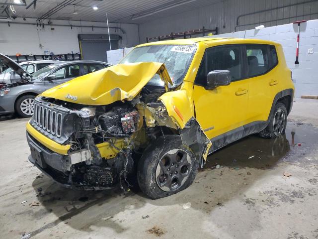 Паркетники JEEP RENEGADE 2016 Жовтий