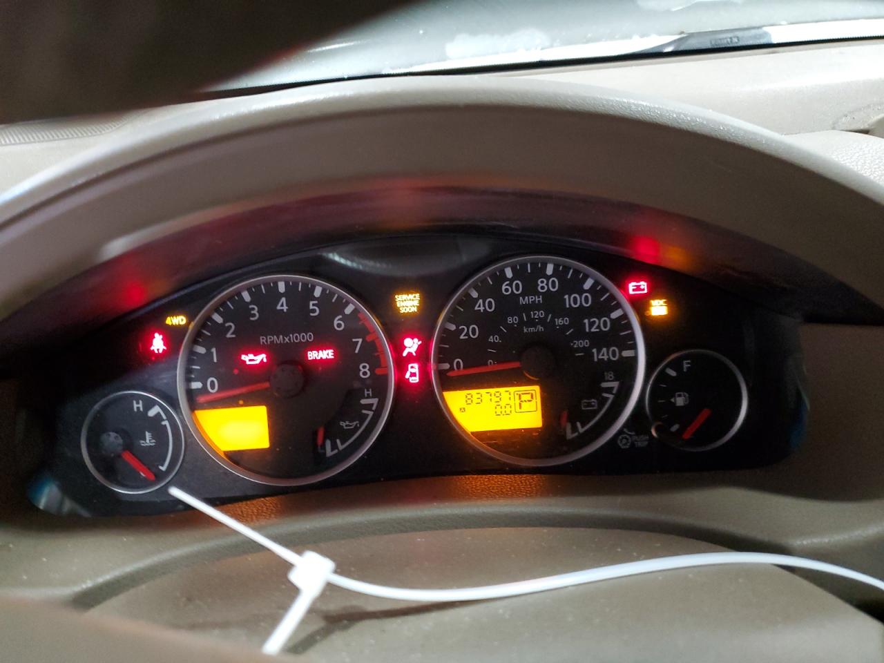 2007 Nissan Pathfinder Le VIN: 5N1AR18W97C613117 Lot: 87769765