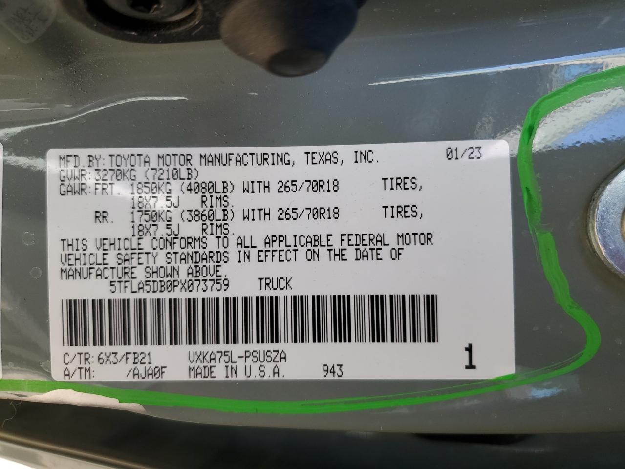 2023 Toyota Tundra - Image 13