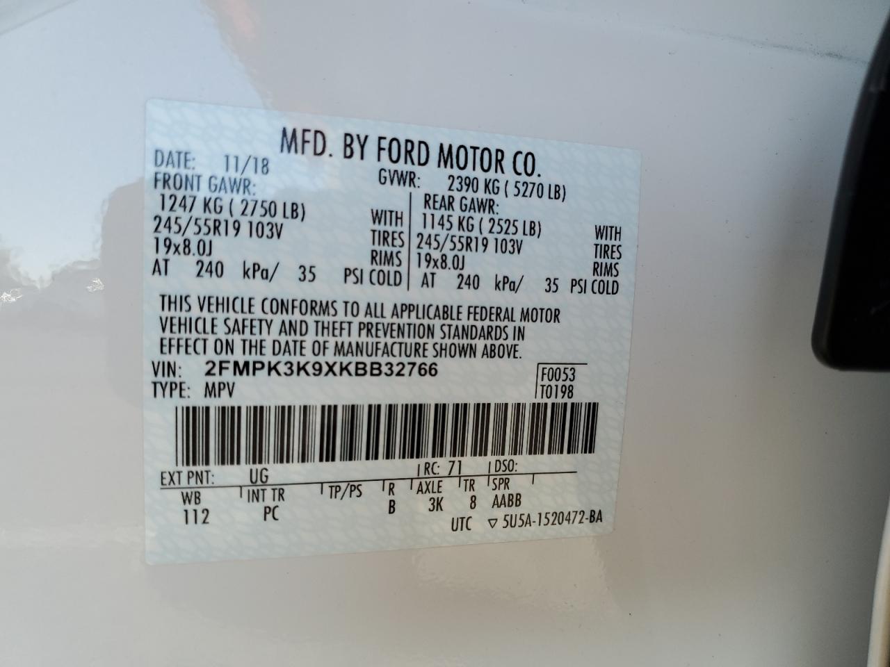 2019 Ford Edge - Image 16