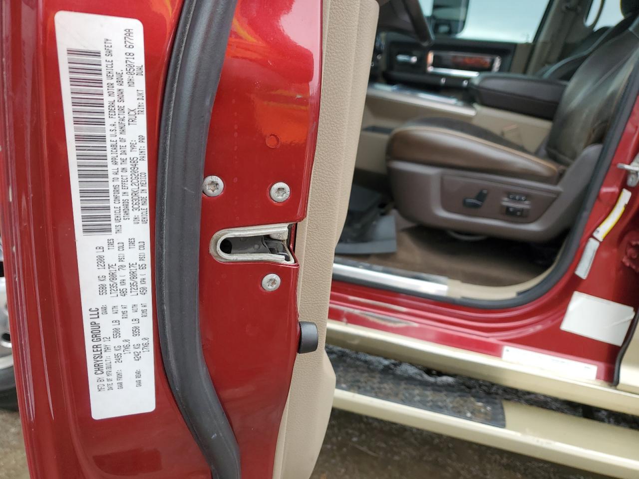 2012 Dodge Ram 3500 Slt VIN: 3C63DRHL2CG209485 Lot: 41744555