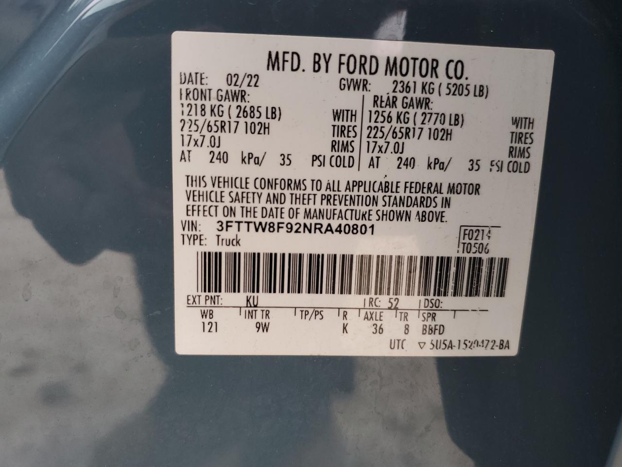 2022 Ford Maverick - Image 12
