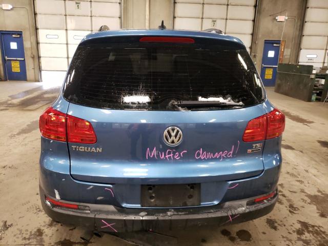  VOLKSWAGEN TIGUAN 2017 Granatowy