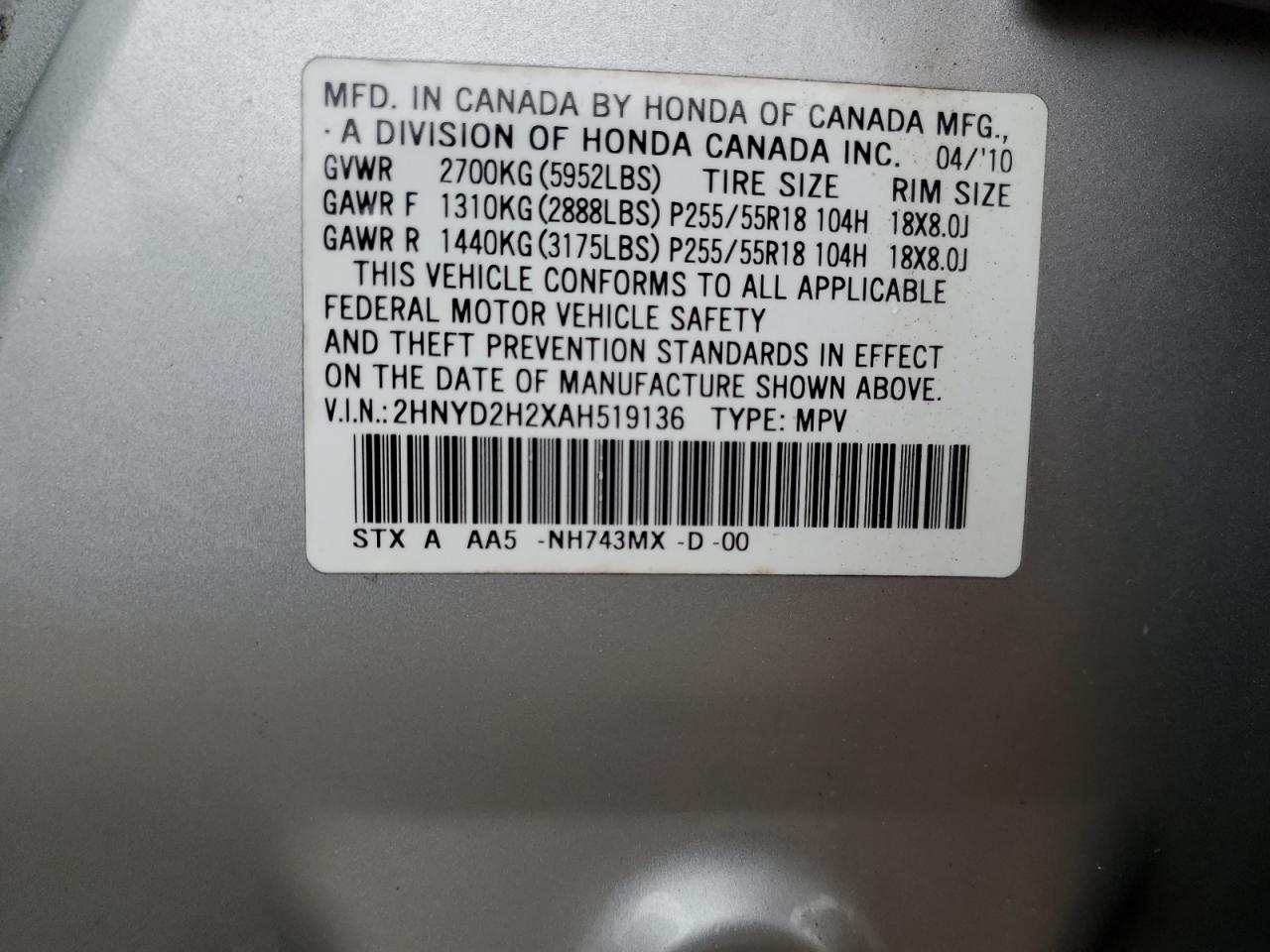 2010 Acura MDX - Image 13