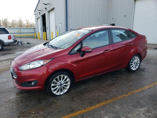  FORD FIESTA 2014 Червоний