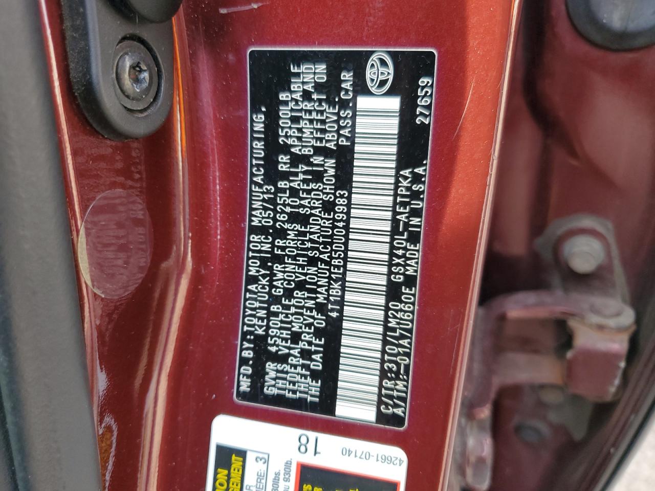 2013 Toyota Avalon - Image 12