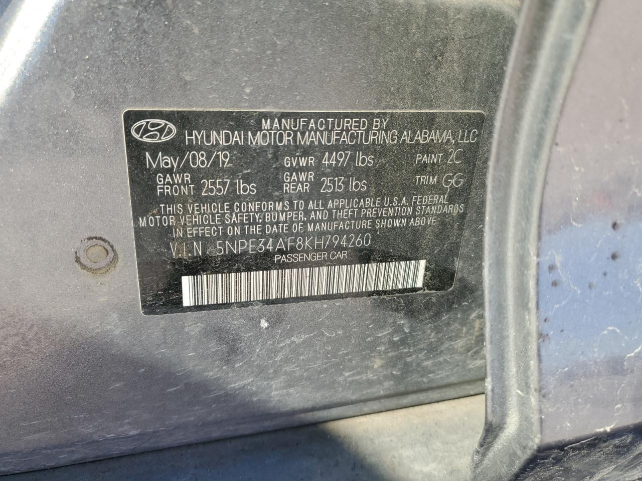 2019 Hyundai Sonata - Image 14