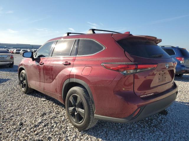  TOYOTA HIGHLANDER 2020 Red