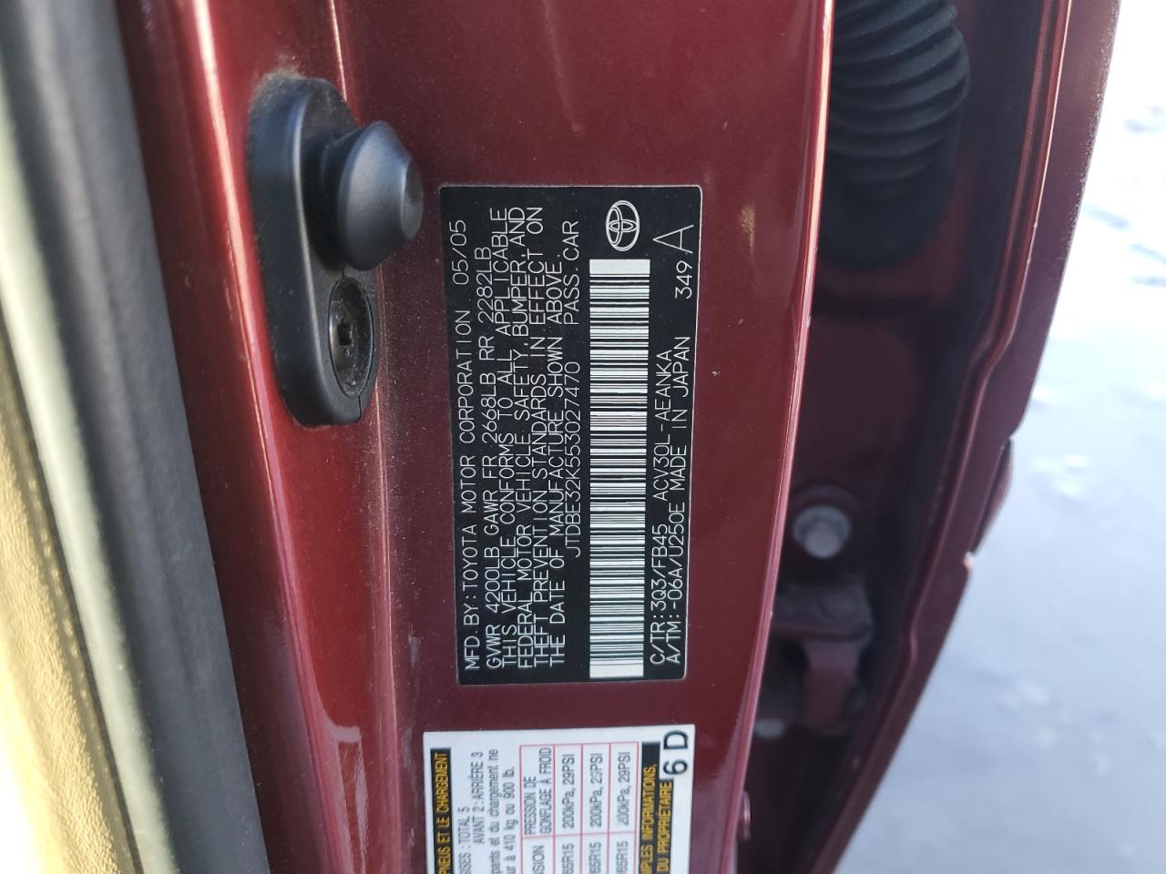 2005 Toyota Camry - Image 12