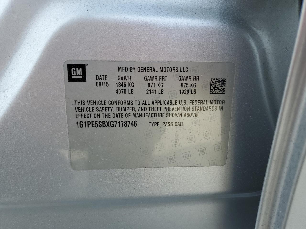 2016 Chevrolet Cruze - Image 15