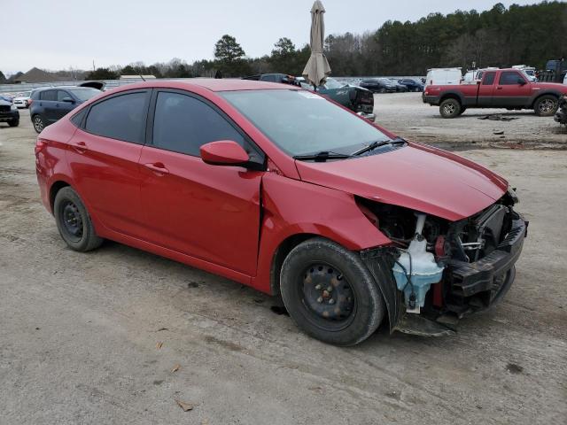 Седани HYUNDAI ACCENT 2015 Червоний