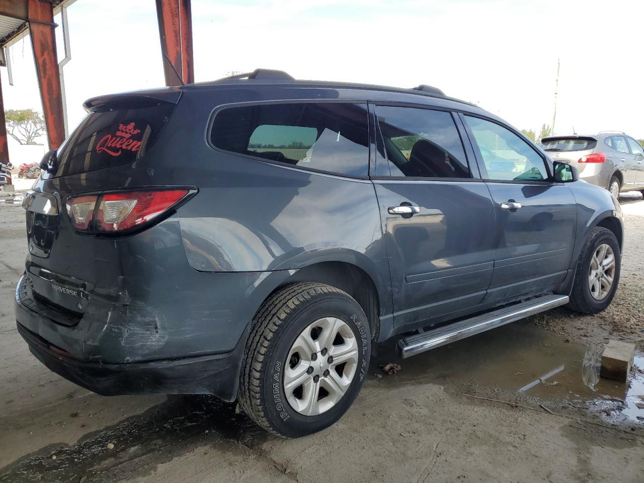 VIN 1GNKRFED4EJ315809 2014 CHEVROLET TRAVERSE no.3