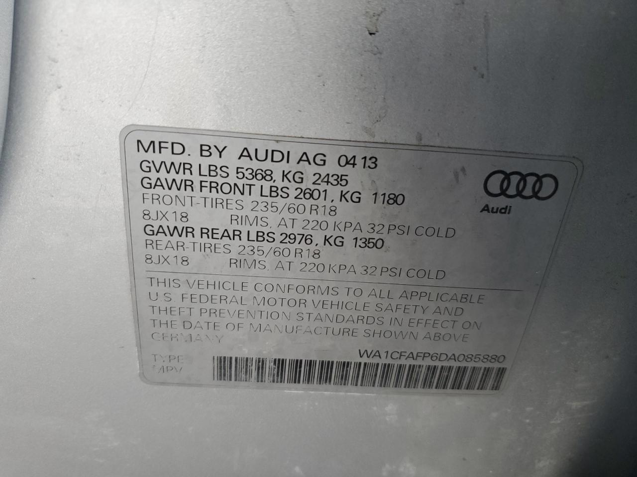 2013 Audi Q5 - Image 13