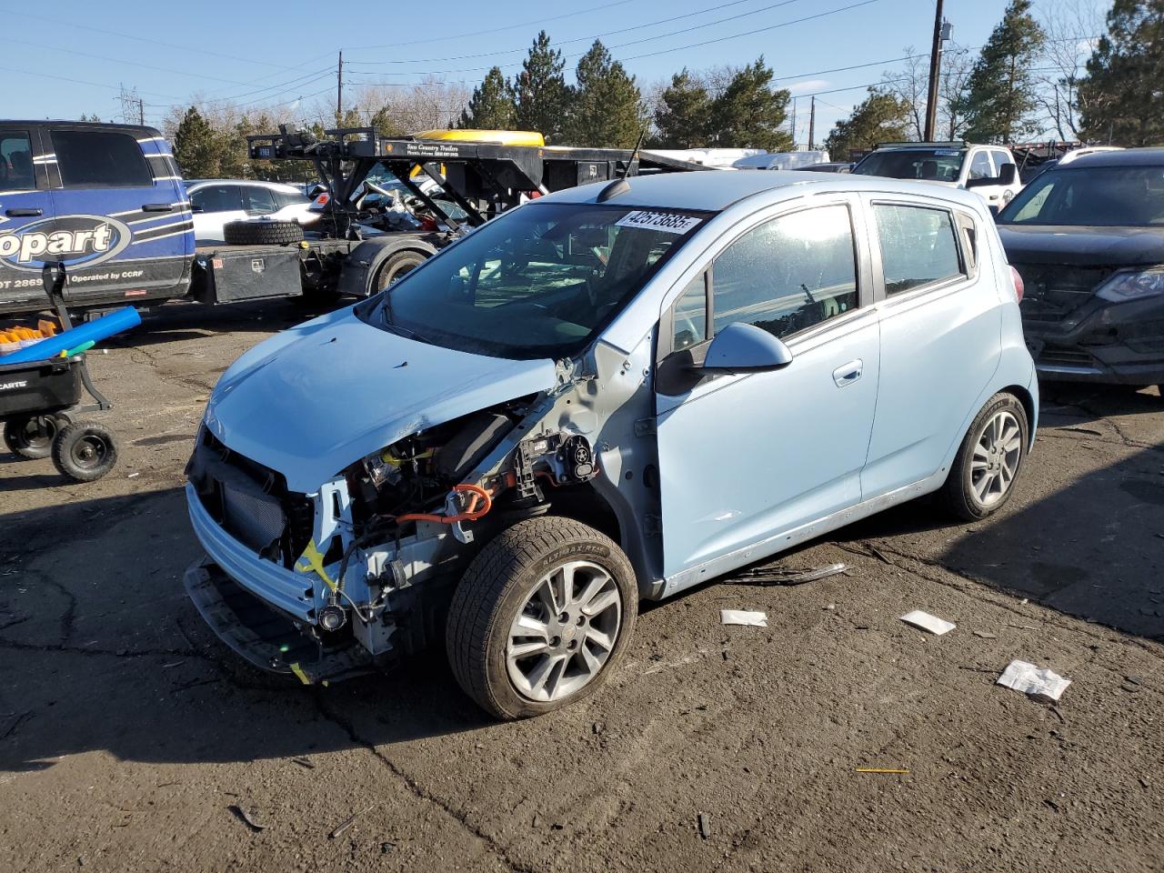 2015 Chevrolet Spark Ev 1Lt zu verkaufen in Denver, CO - All Over