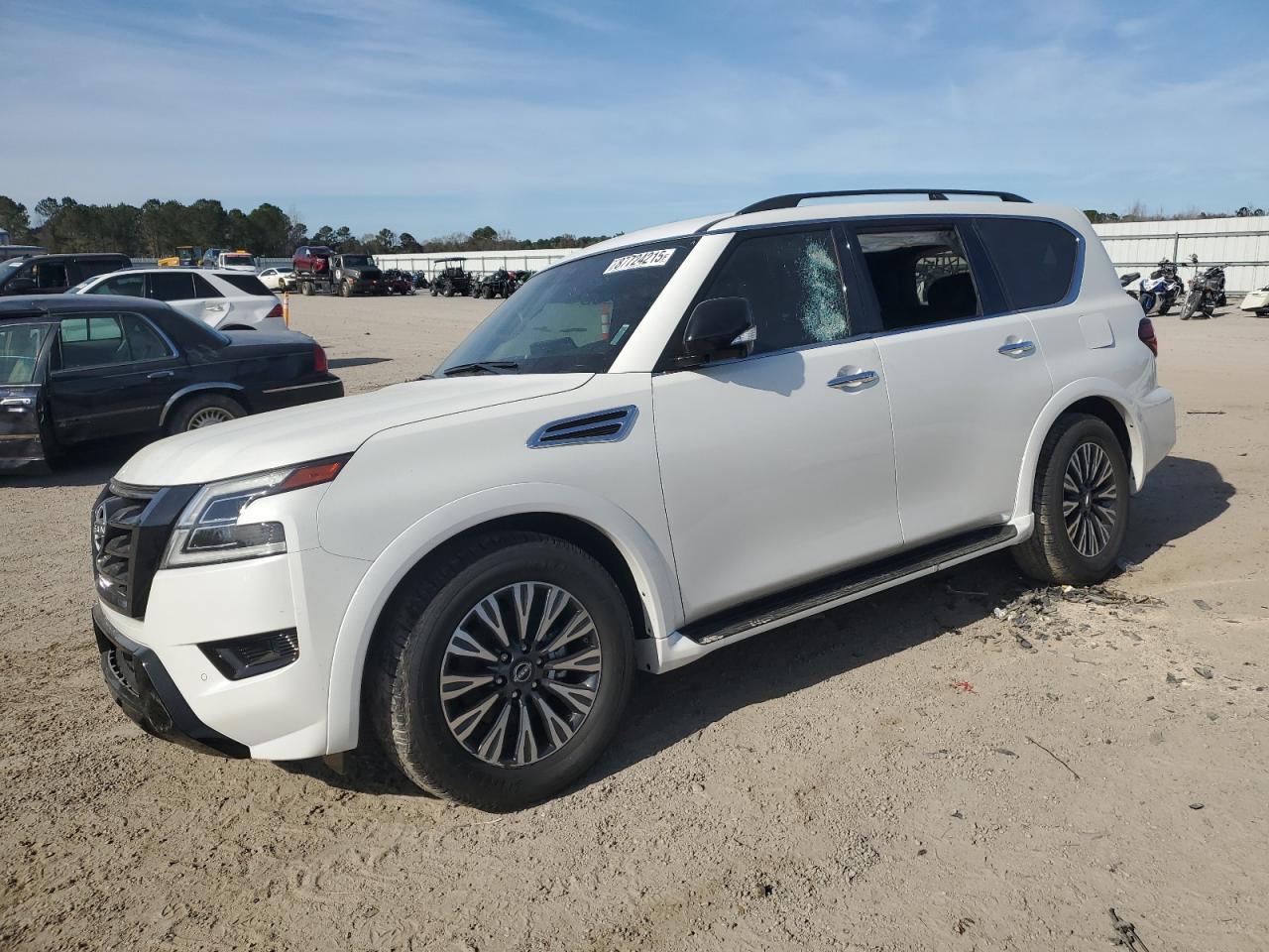 2023 Nissan Armada Sl للبيع في Harleyville، SC - Side