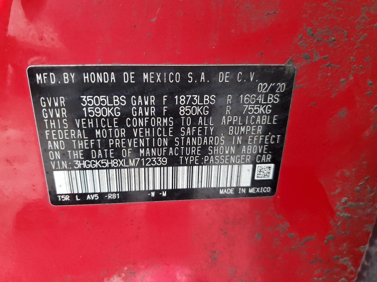 2020 Honda Fit - Image 12