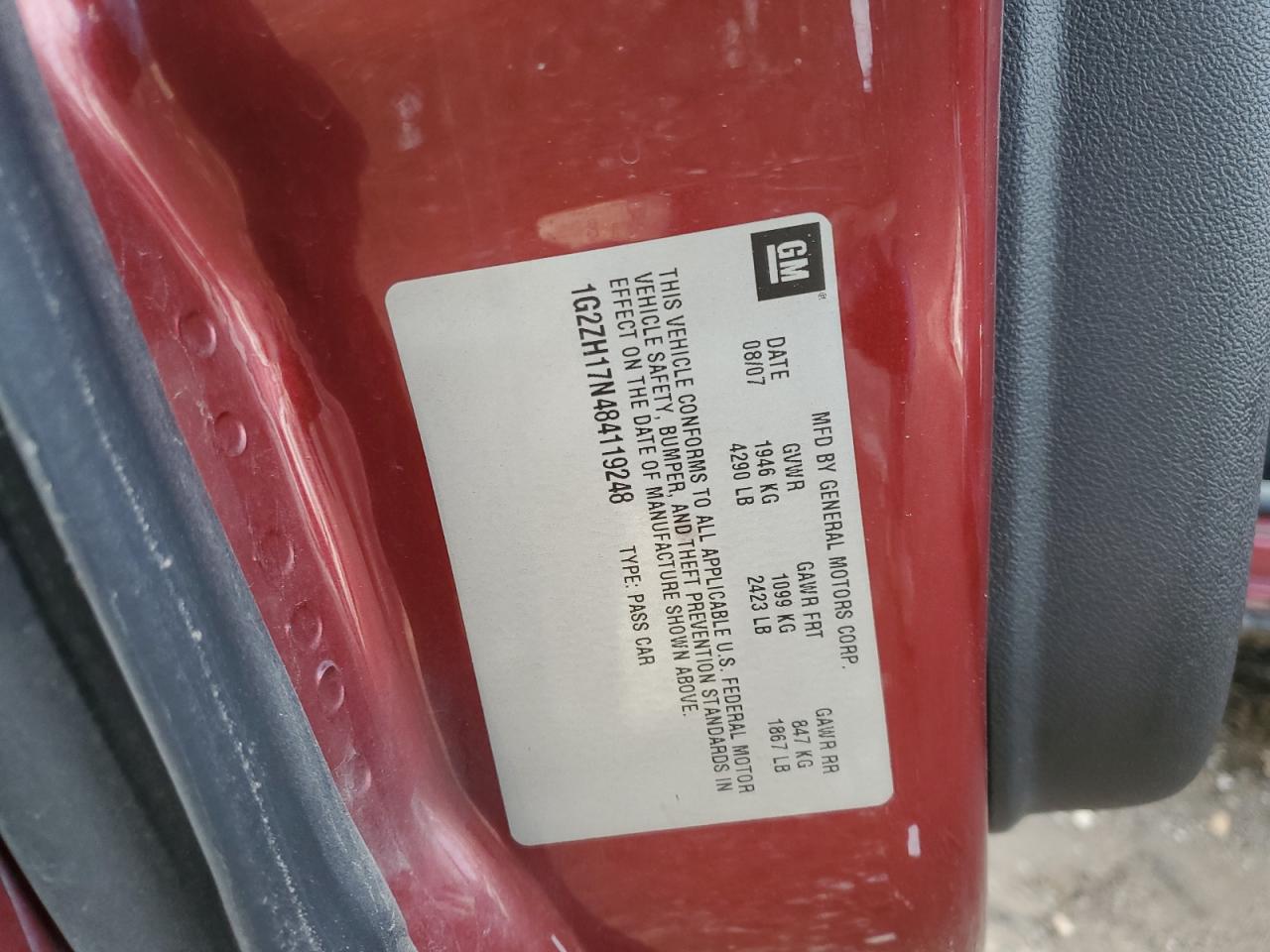 2008 Pontiac G6 - Image 14