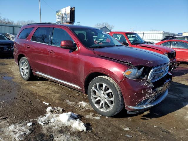  DODGE DURANGO 2017 Бордовий