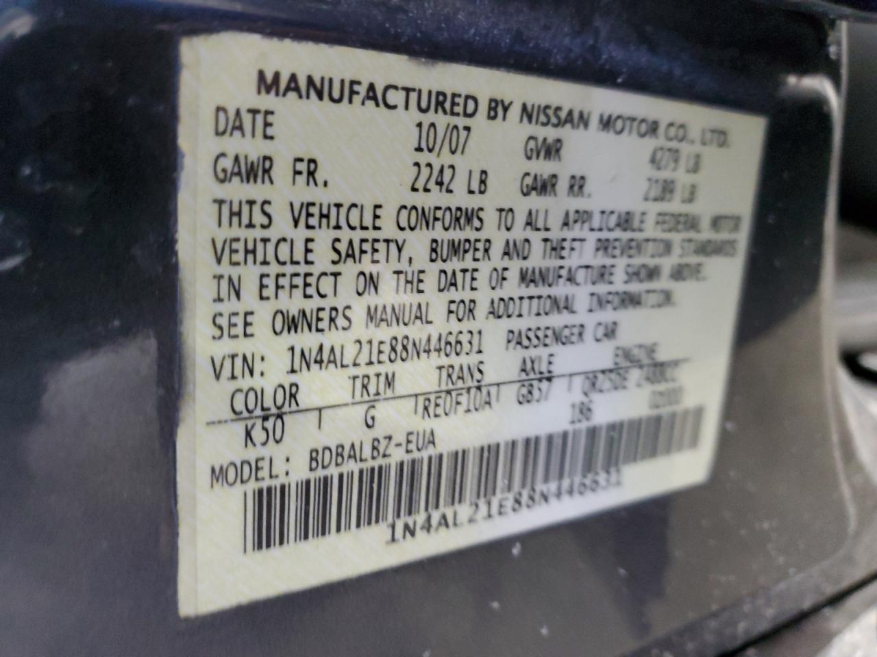 2008 Nissan Altima - Image 15