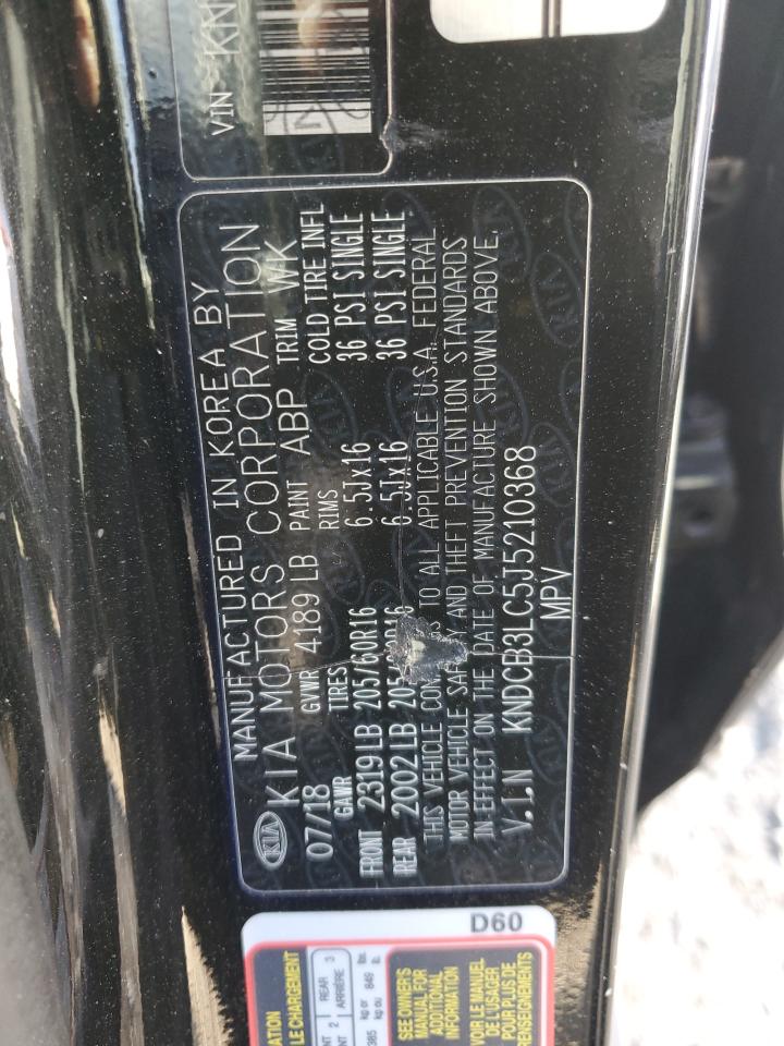 2018 Kia Niro Fe VIN: KNDCB3LC5J5210368 Lot: 41679935