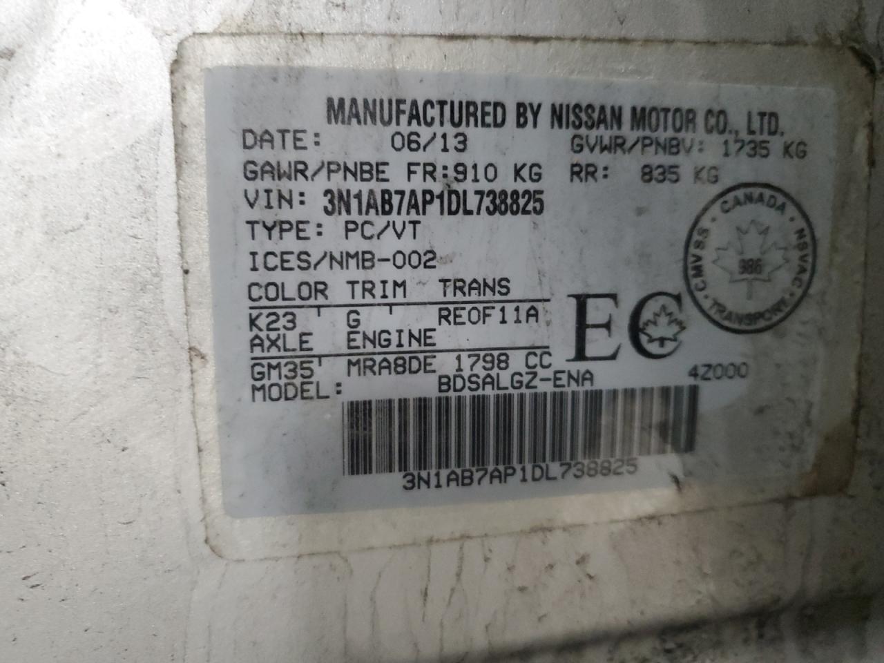 2013 Nissan Sentra - Image 13