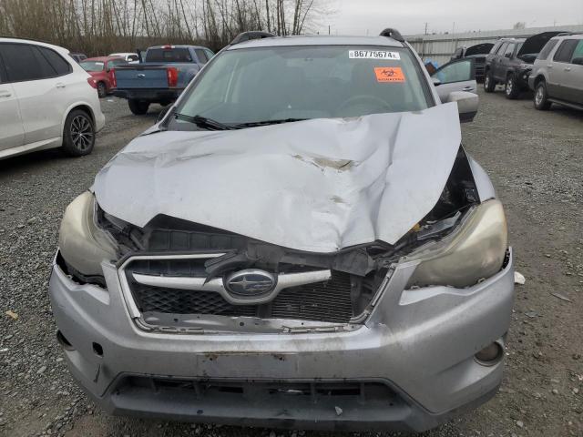  SUBARU XV 2014 Сріблястий