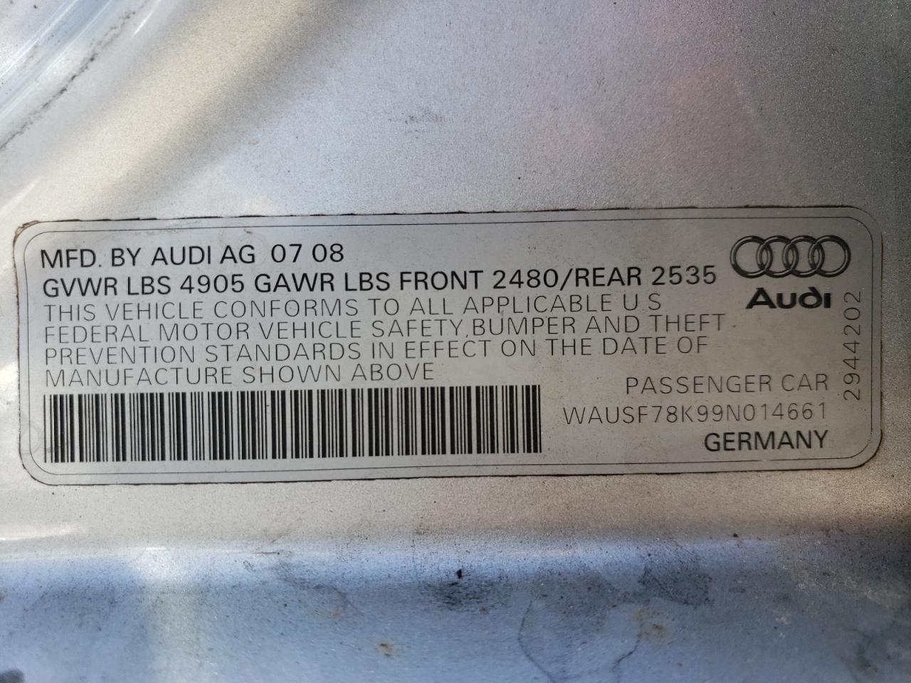 2009 Audi A4 - Image 14