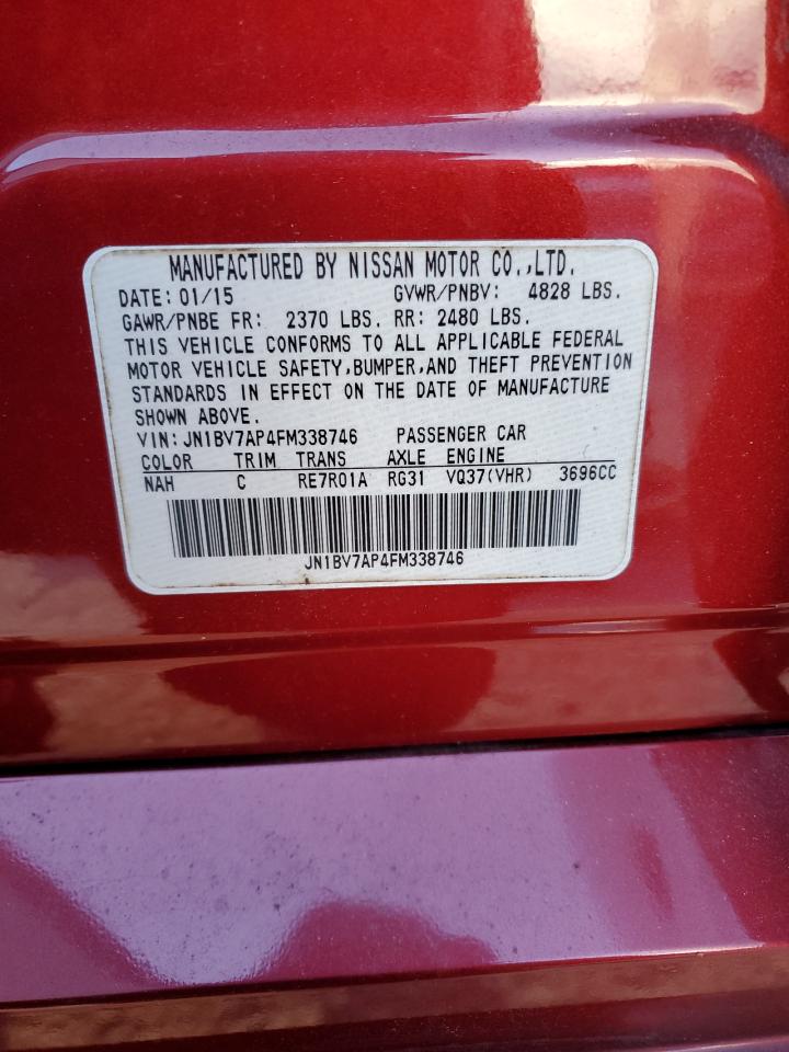 2015 Infiniti Q50 - Image 13