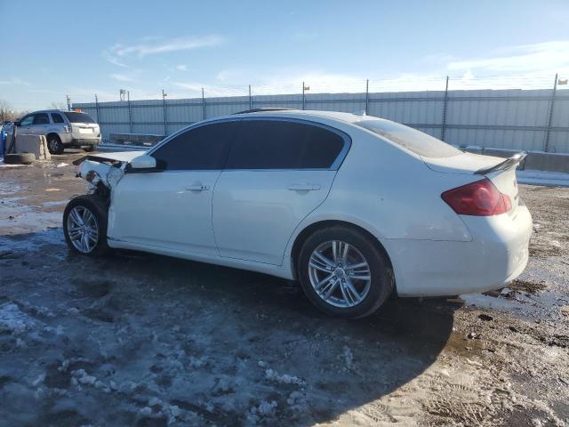 Седаны INFINITI G37 2012 Белы