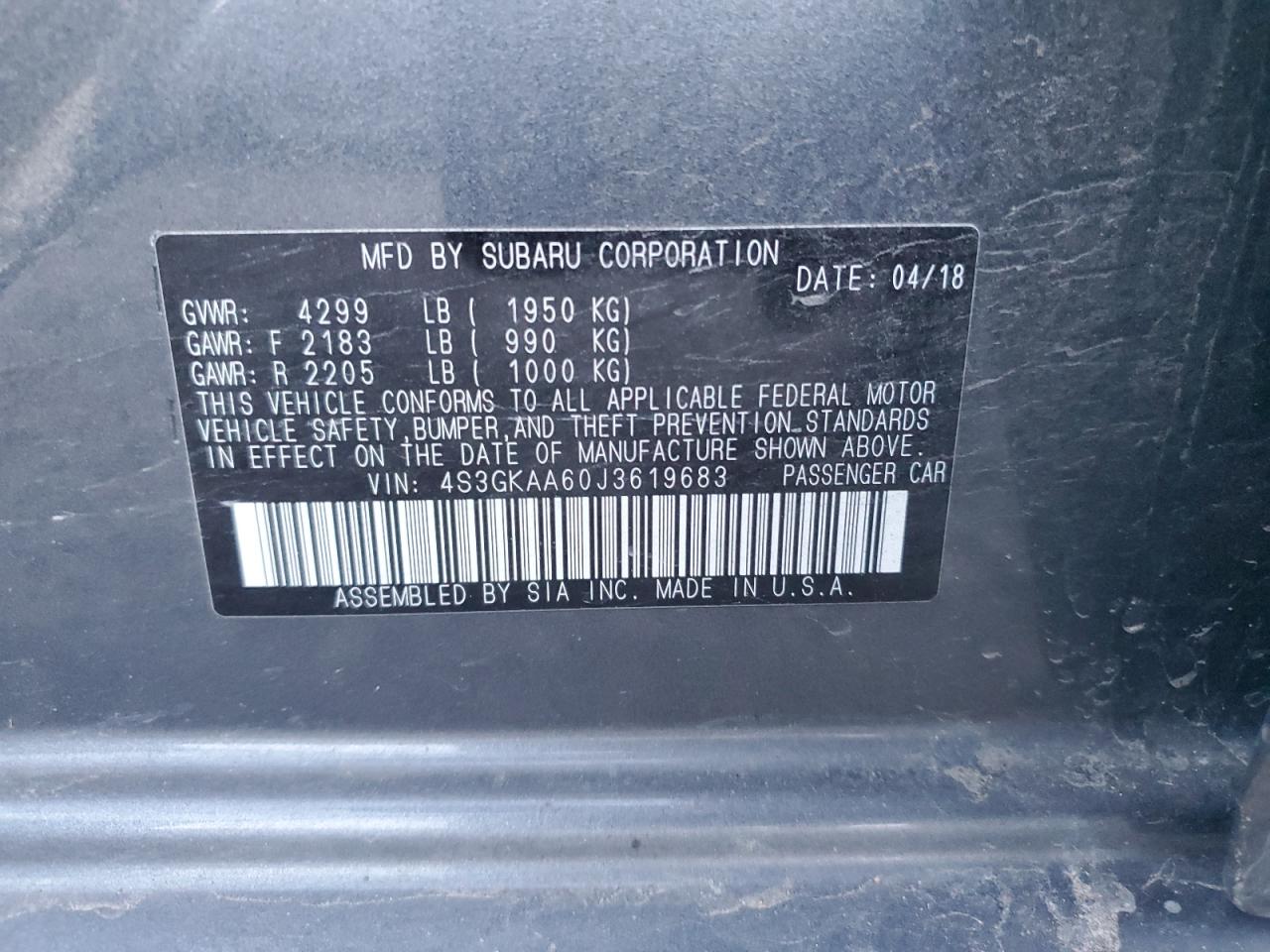 2018 Subaru Impreza - Image 12