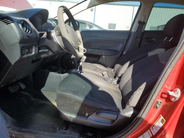  MITSUBISHI MIRAGE 2017 Czerwony