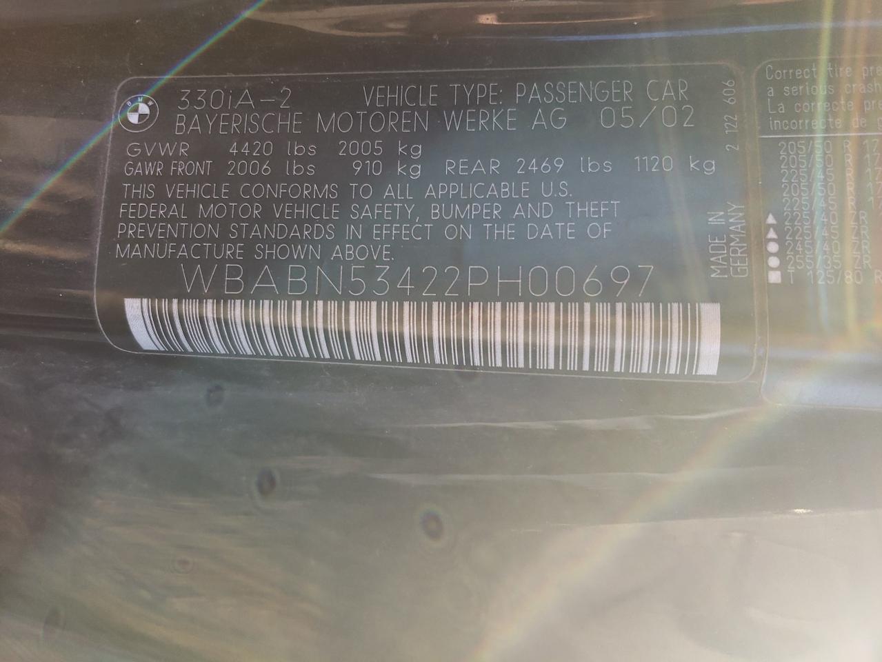 2002 BMW 3er - Image 12