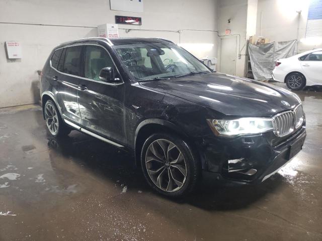  BMW X3 2015 Черный