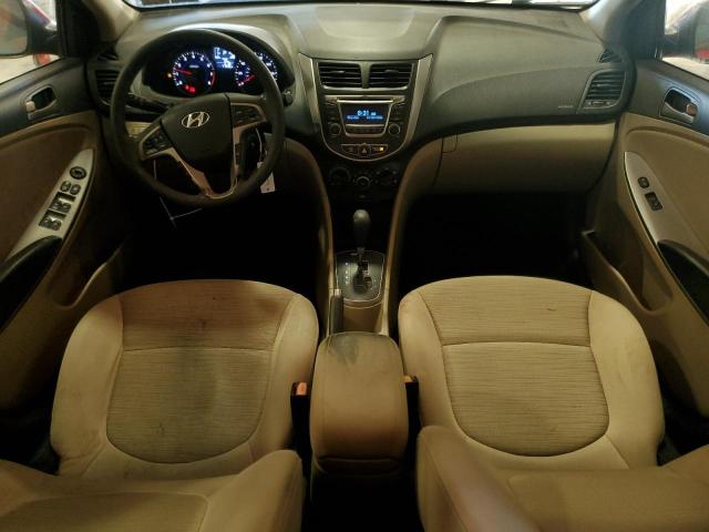  HYUNDAI ACCENT 2016 Червоний